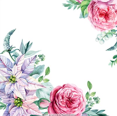 水彩花卉在园林绿化施工中的应用